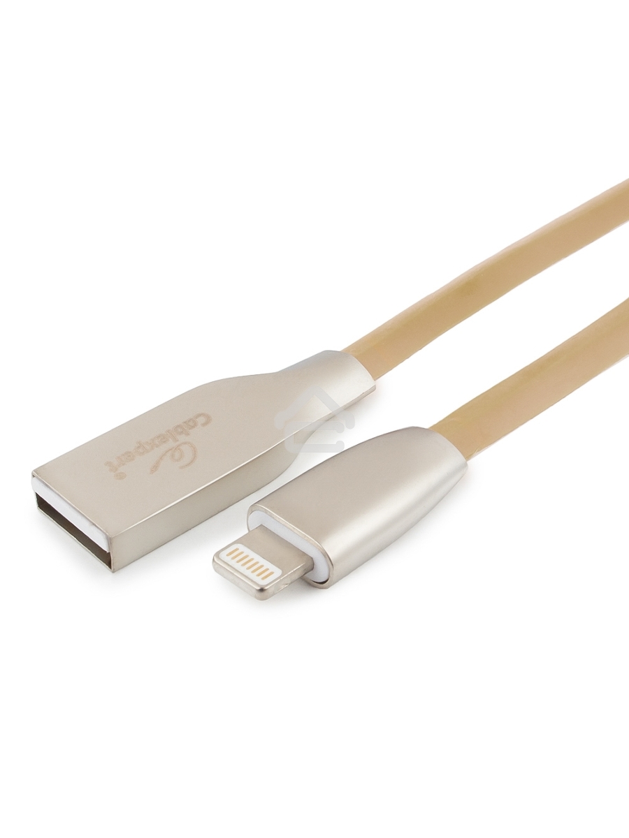 Кабель Cablexpert для Apple CC-G-APUSB01Gd-1M, AM/Lightning, серия Gold, длина 1м, золотой, блистер