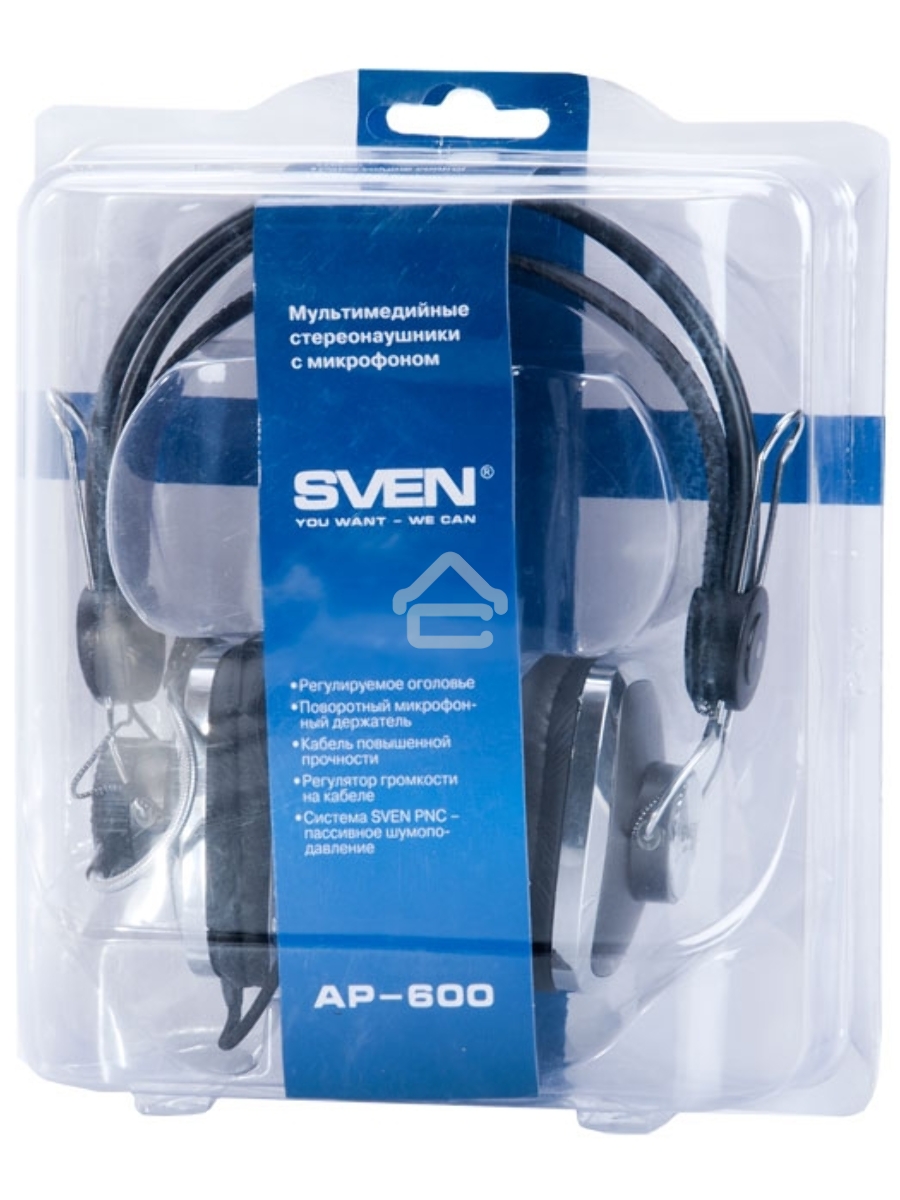 Наушники SVEN AP-600 Наушники с микрофоном 
