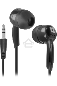 Наушники Defender Basic 604 вставки  черный