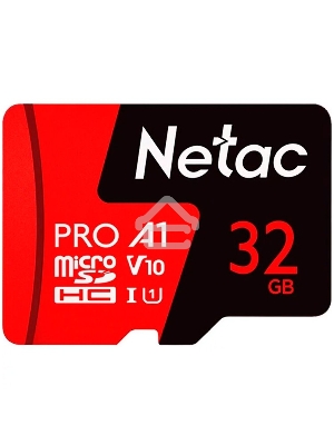 Флеш карта MicroSD card Netac P500 Extreme Pro 32GB, retail version w/o SD adapter