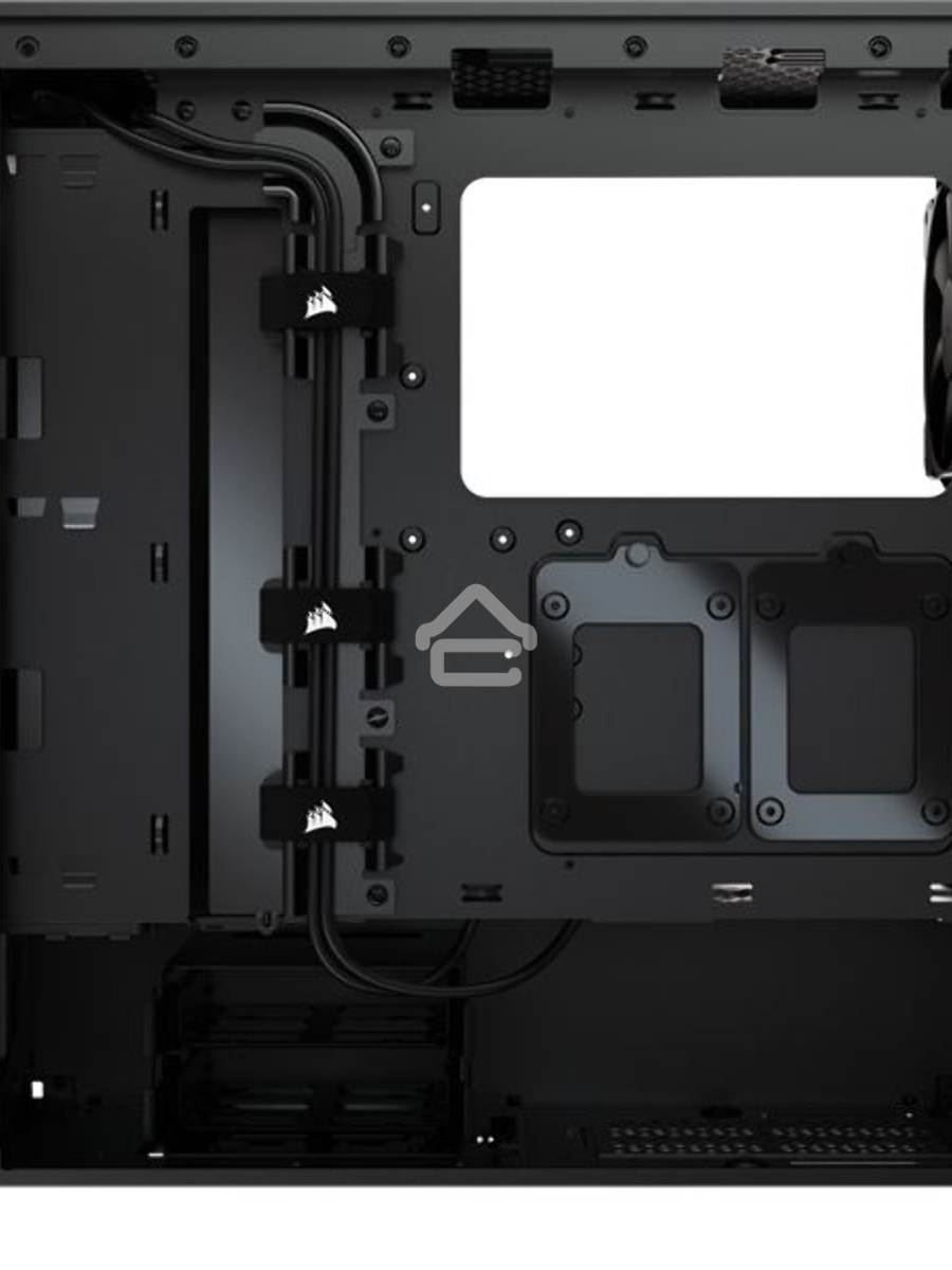 Корпус Corsair 4000D Airflow Tempered Glass Mid-Tower, Black CC-9011200-WW