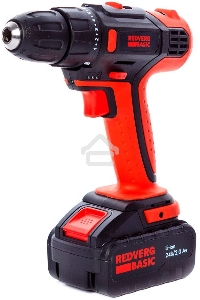 Дрель-шуруповерт RedVerg SD24L/2-2 Basic, Аккумуляторная, 24В, 2 АКБ