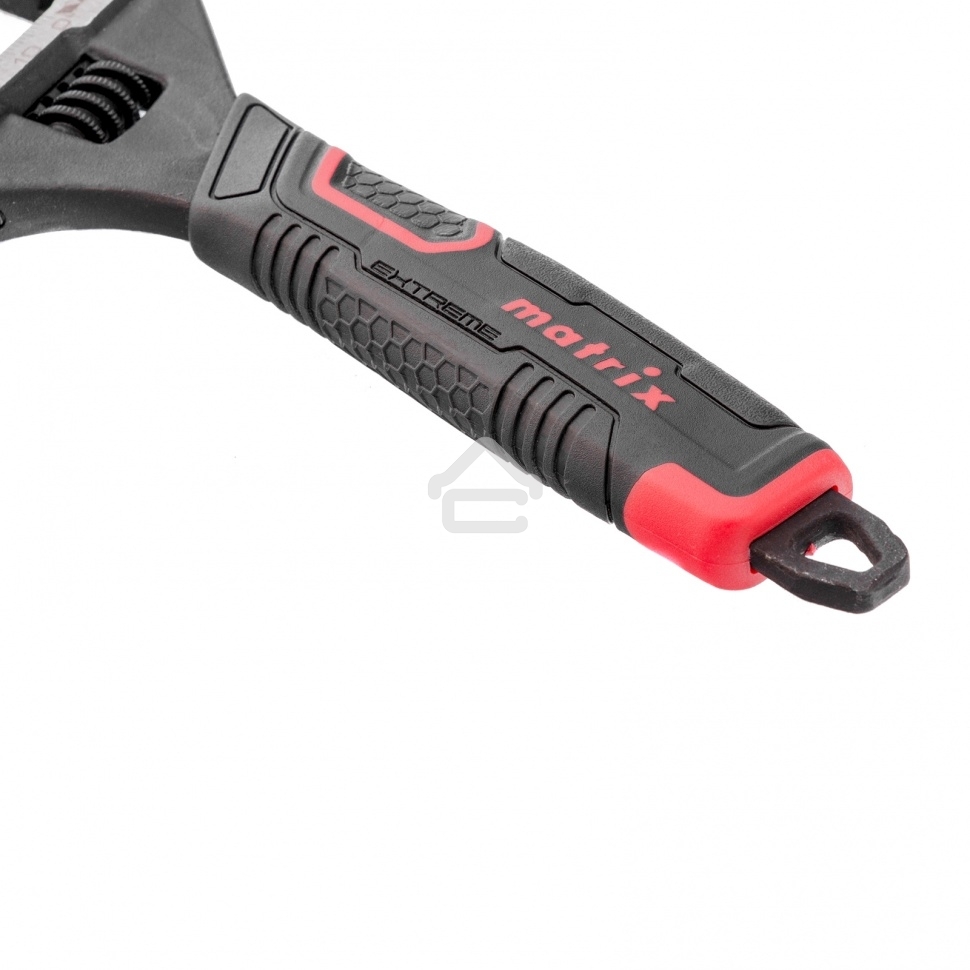 Ключ разводной Matrix, тонкие губки, фосфатированный, двухкомпонентная рукоятка, 200 мм, PRO