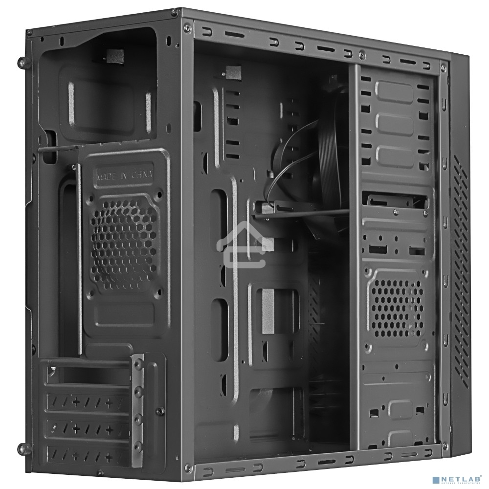 Компьютерный корпус Ginzzu D350 2хUSB 2.0,AU RGb w/o PSU