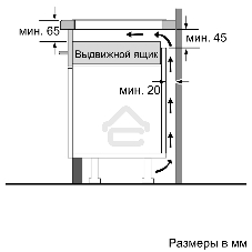 Индукционная варочная панель Bosch PIE631HB1E черный