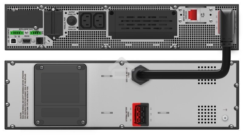 Источник бесперебойного питания Ippon Innova RT II 6000 6000Вт 6000ВА черный