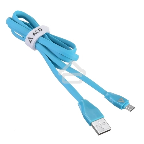 Кабель USB ACD-Life MicroUSB - USB-A TPE, 1м, синий
