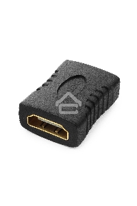 Переходник Gembird Переходник HDMI-HDMI 19F/19F, золотые разъемы, пакет A-HDMI-FF