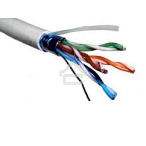Кабель витая пара F/UTP кат.5e 2х2х24AWG solid CCA PVC сер. 305м (м) PROconnect 01-0121-3