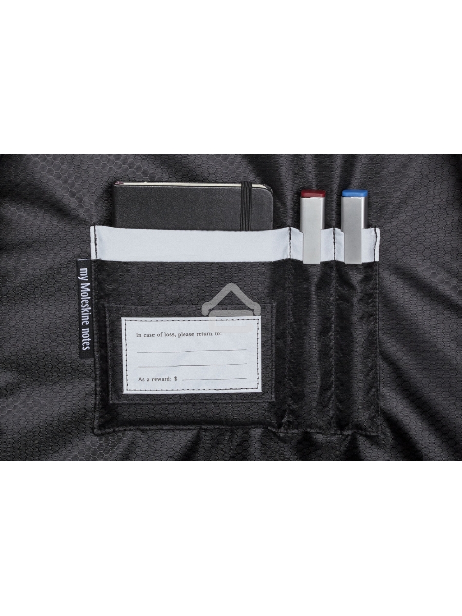 Рюкзак Moleskine METRO (ET82MTBKBK) 31x47x13см полиамид черный