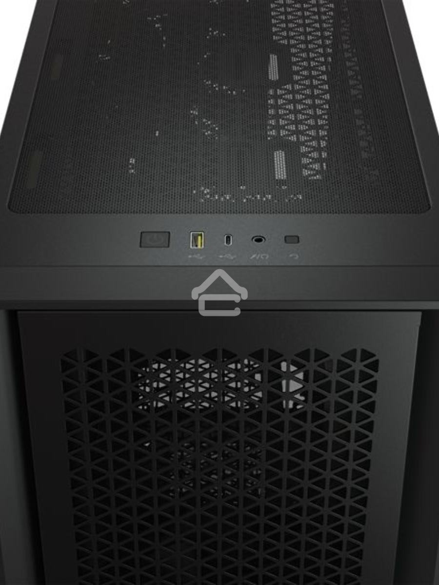 Корпус Corsair 4000D Airflow Tempered Glass Mid-Tower, Black CC-9011200-WW