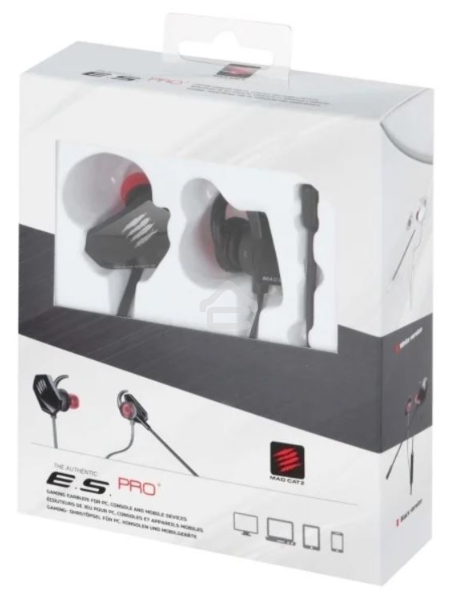 Наушники игровые мобильные Mad Catz E.S. PRO+ черный