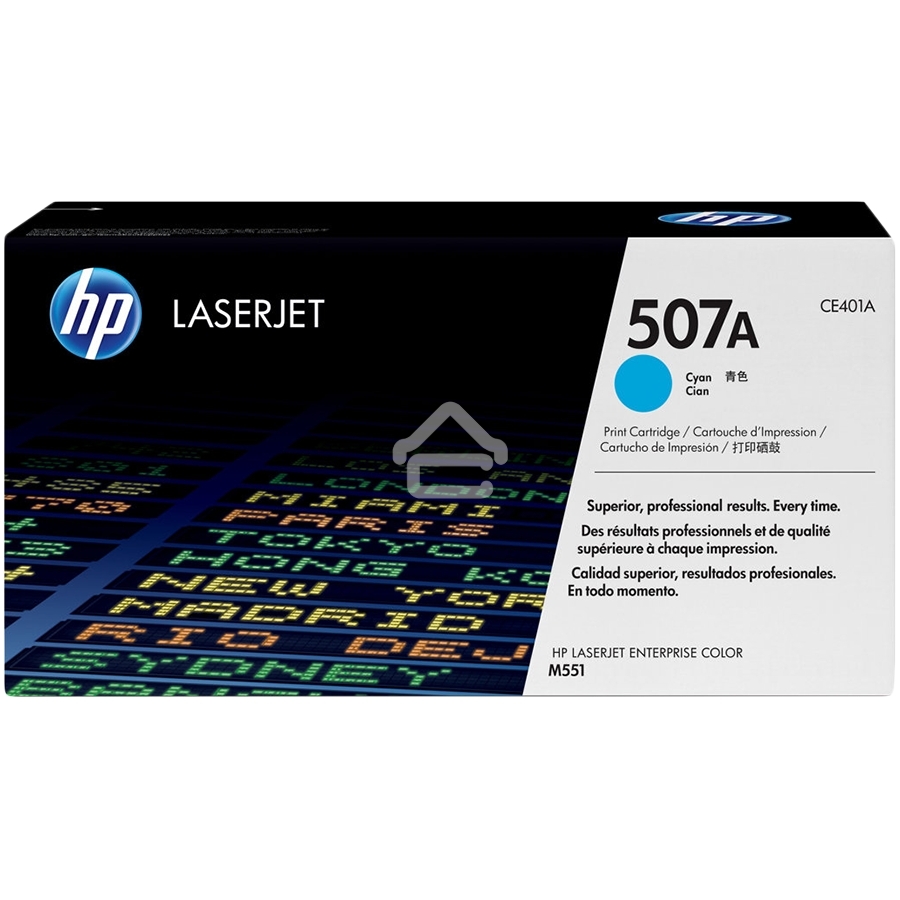 Картридж лазерный HP CE401A голубой для CLJ M551 6000стр.
