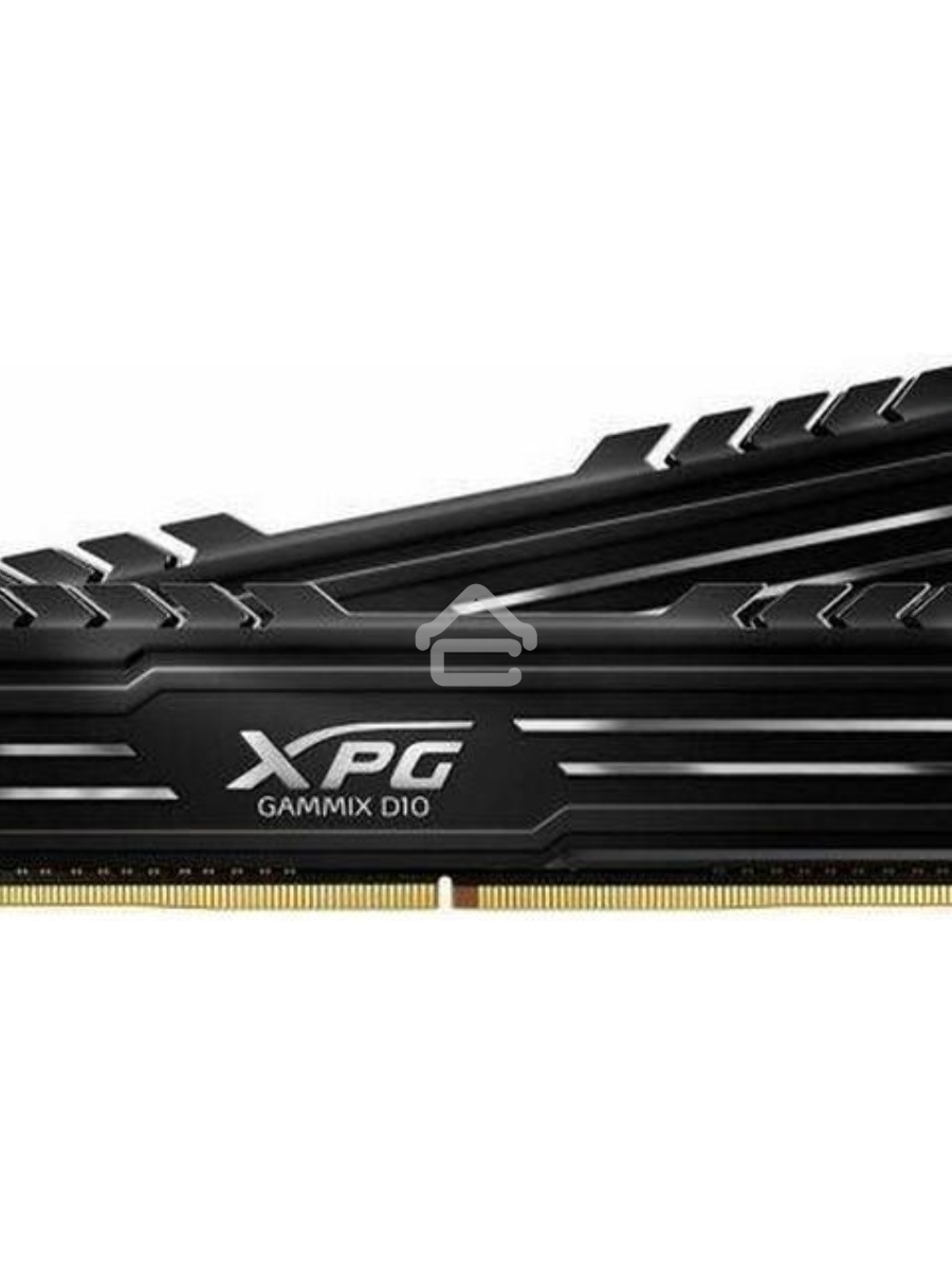 Оперативная память XPG Gammix D10, DDR4, 16GB (2x8GB), 3600MHz, CL18, DIMM, с радиаторами, черный