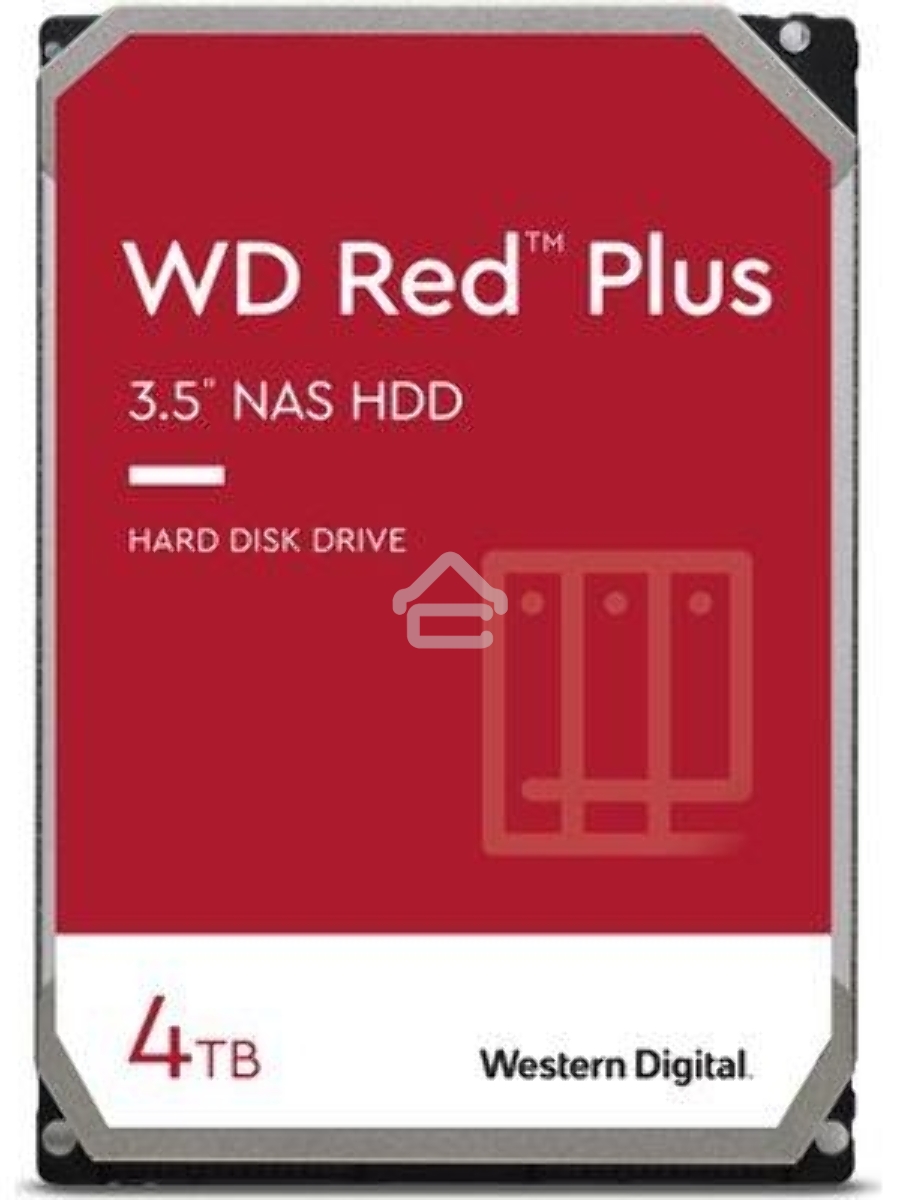 Жесткий диск Western Digital SATA 4TB 6GB/S 256MB RED PLUS WD40EFPX
