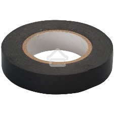 Изолента Сибртех ПВХ, 15 мм х 10 м, 130 мкм, черная