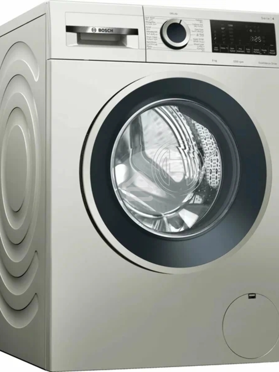 Стиральная машина Bosch Serie 4 WGA2440XME серебристый, загрузка фронтальная 9 кг, 1400 об/мин., класс: А+++