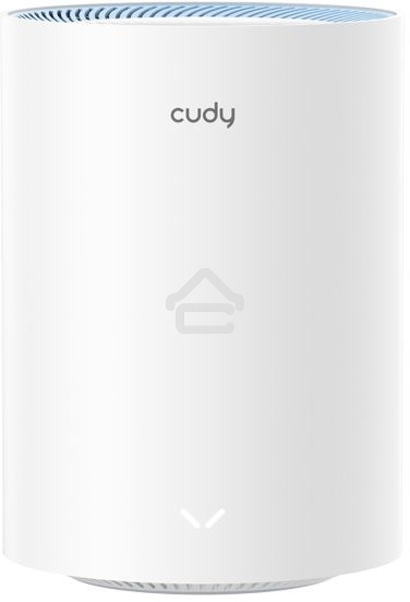 Бесшовный Mesh роутер Cudy M1200(3-Pack) AC1200 10/100BASE-TX белый (упак.:3шт)