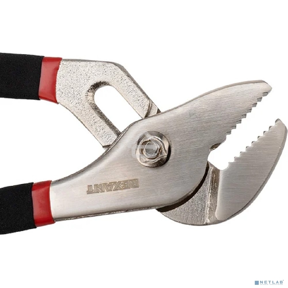 Клещи переставные Rexant 200 мм никелированные, обливные рукоятки