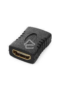 Переходник Gembird Переходник HDMI-HDMI 19F/19F, золотые разъемы, пакет A-HDMI-FF