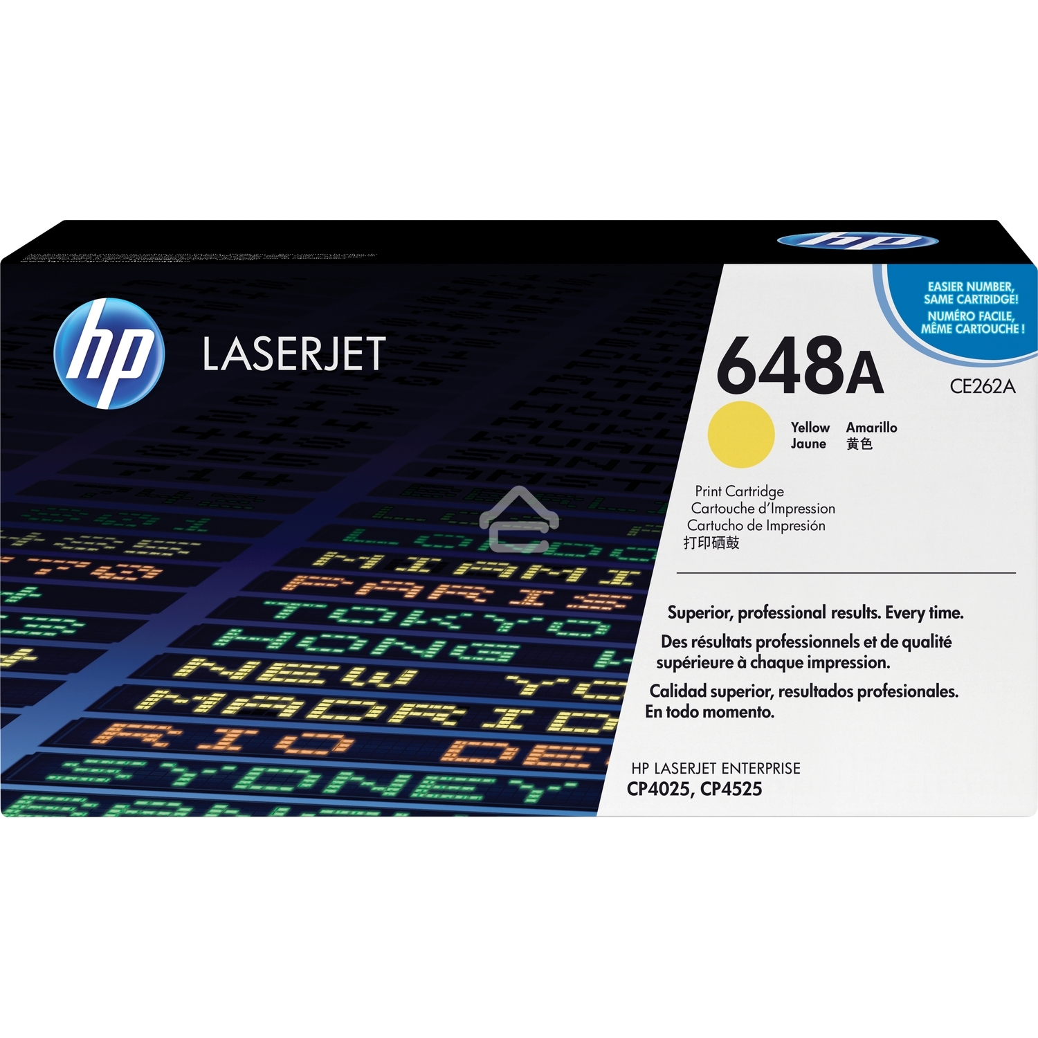 Картридж лазерный HP CE262A желтый для CLJ CP4025/CP4525 11000стр.