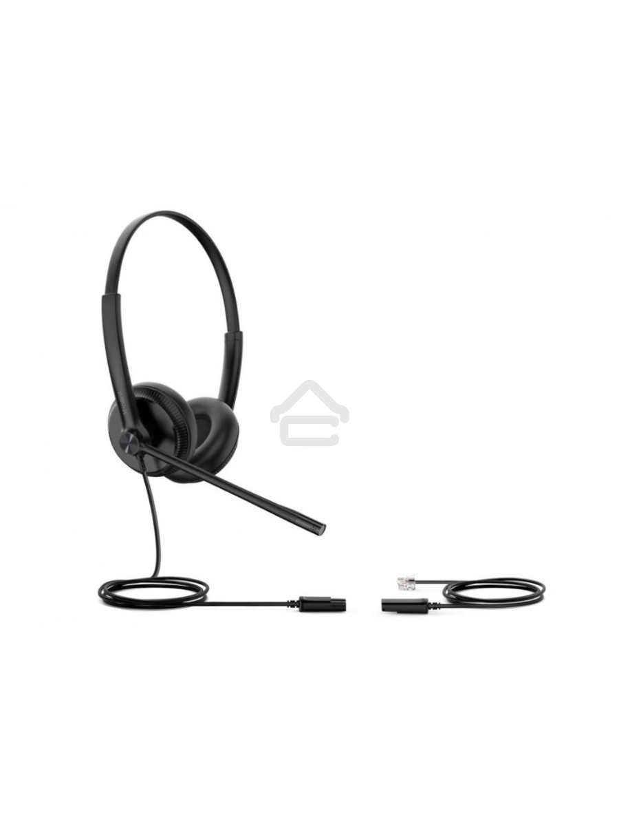 Гарнитура YEALINK YHS34 Lite Dual Дуо, Проводная, HD звук, QD, RJ9, шт