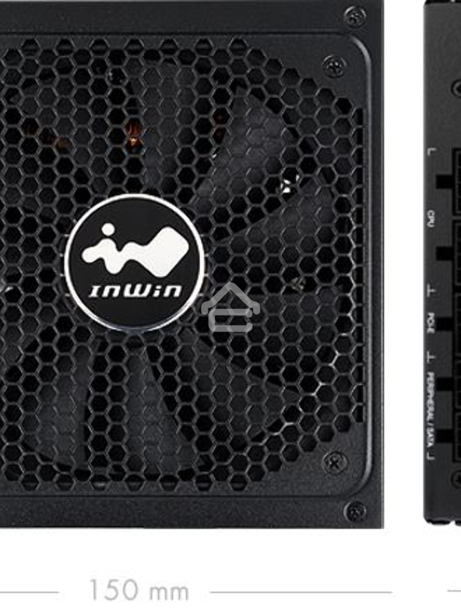Блок питания Inwin / Powerman P125 IW-PS-P1250W, 1250Вт, 80 PLUS Gold, 135мм, модульный, черный