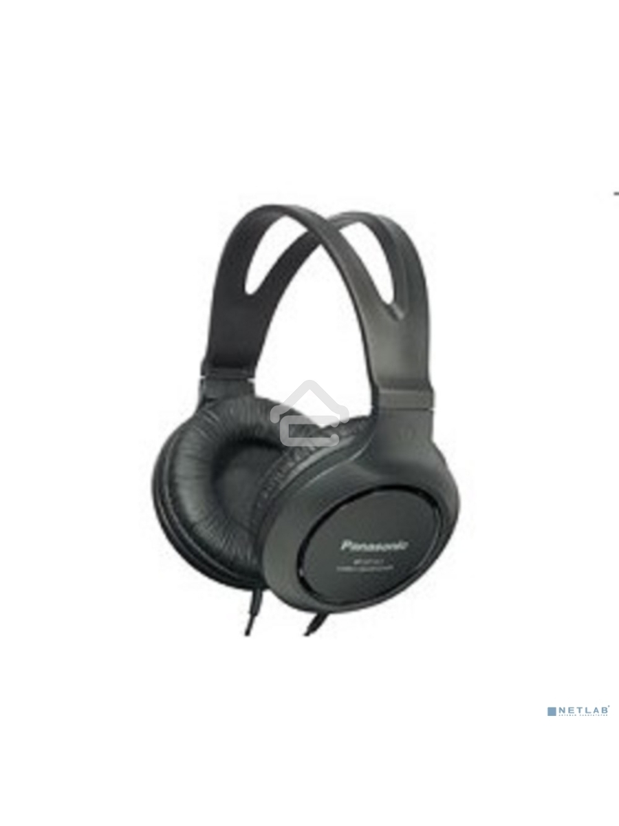 Наушники мониторные Panasonic RP-HT161E-K 2м черный проводные (оголовье)