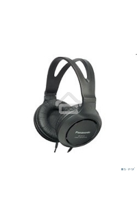 Наушники мониторные Panasonic RP-HT161E-K 2м черный проводные (оголовье)