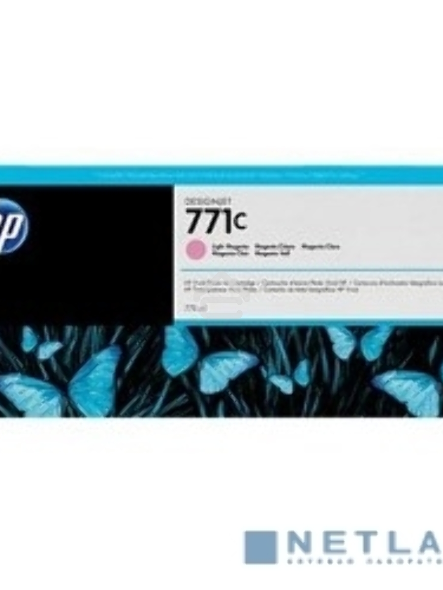 Картридж струйный HP №771C B6Y11A светло-пурпурный для HP DJ Z6200 (775мл)