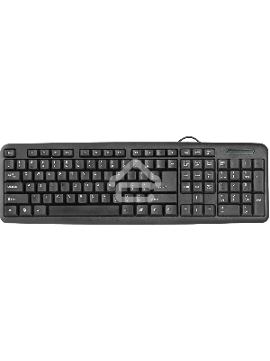 Клавиатура Defender HB-420  проводная, USB, черный