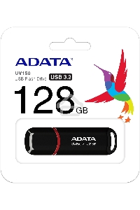 Флеш диск 128GB ADATA UV150, USB 3.0, Черный