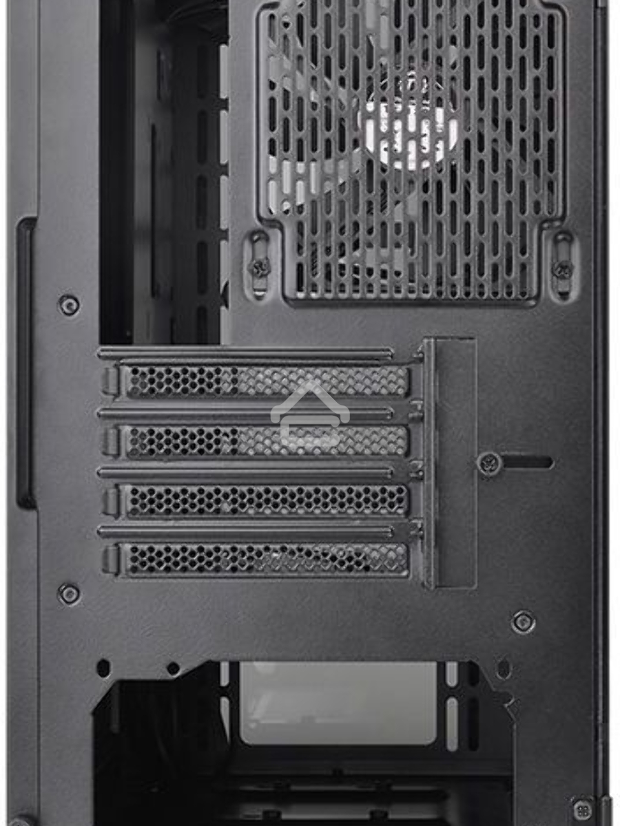 Компьютерный корпус Thermaltake V150 TG CA-1R1-00S1WN-00 Black/Win/SPCC/Tempered Glass*2/ 120mm Standard Fan*1