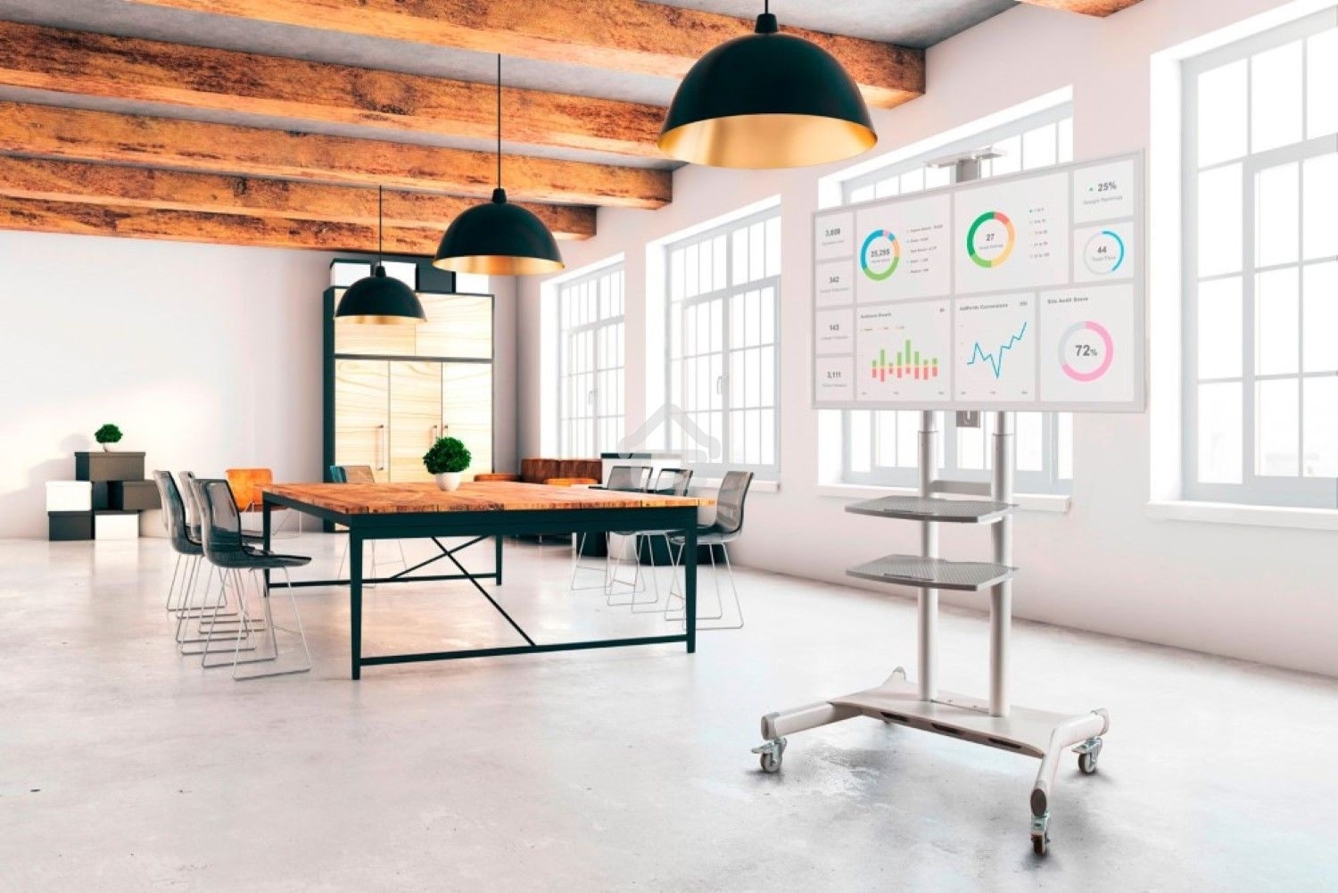 Стойка для телевизора с кронштейном ONKRON TS1881 50