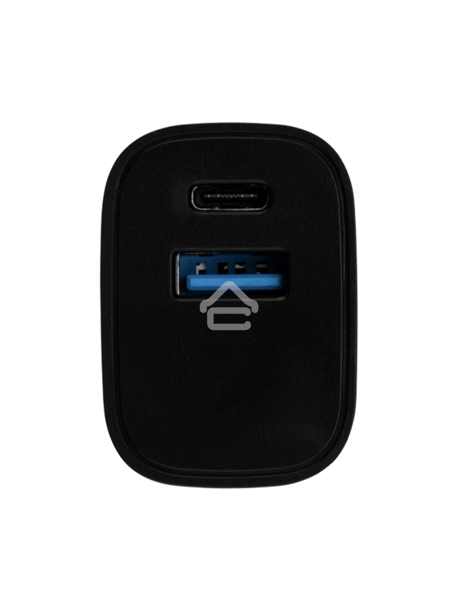 Сетевое зарядное устройство Rexant USB + Type-C, 5V, 2.4 A, черный