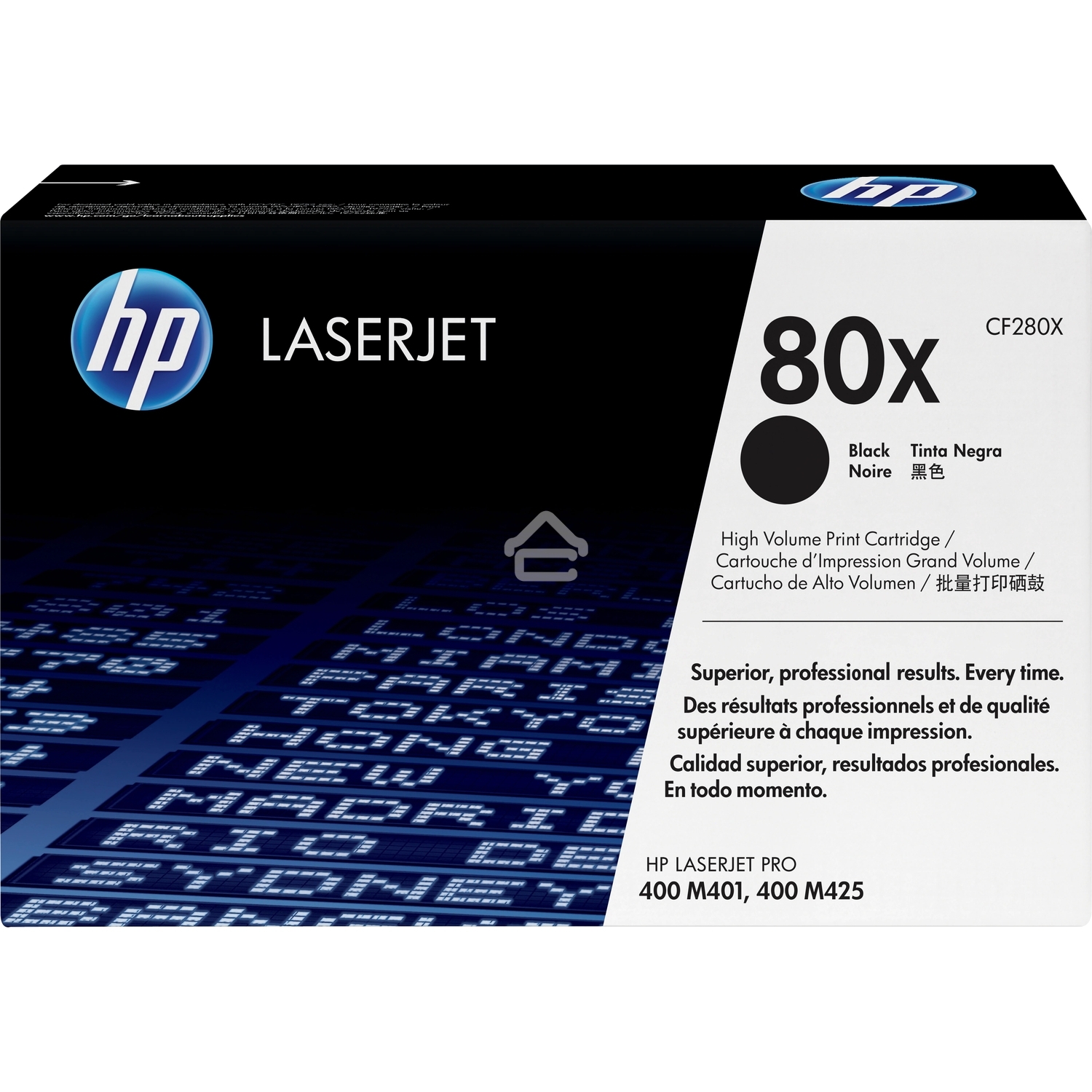 Картридж лазерный HP CF280X черный LaserJet Pro 400 M401/M425 (6900стр.)