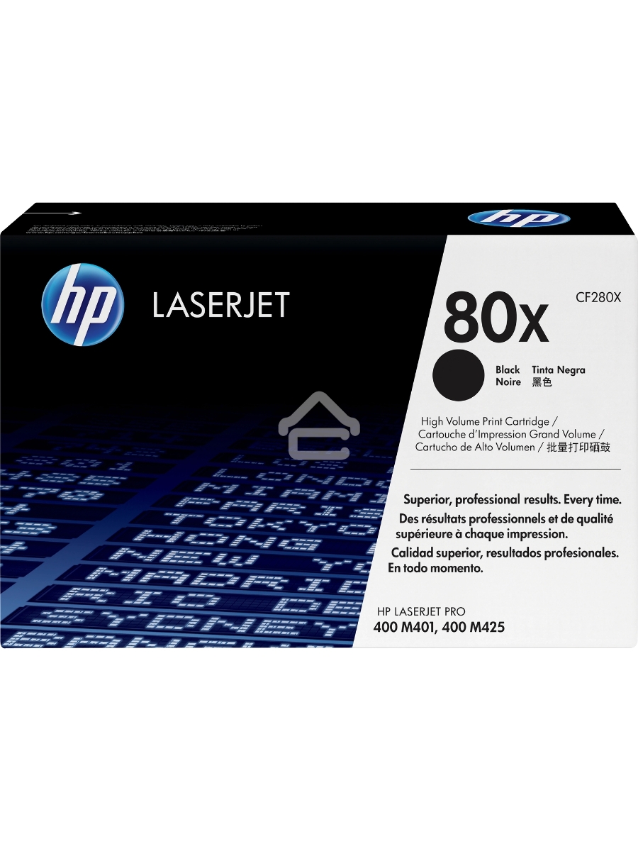 Картридж лазерный HP CF280X черный LaserJet Pro 400 M401/M425 (6900стр.)