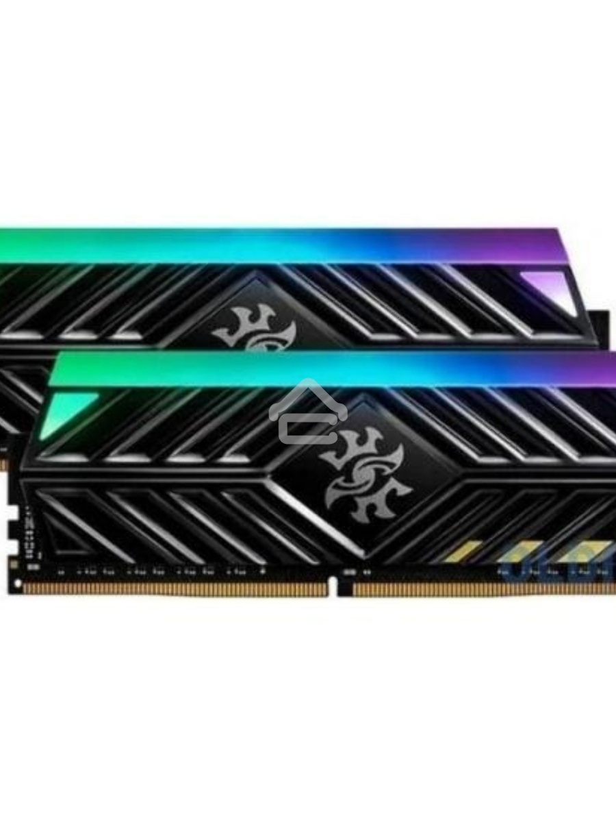 Оперативная память XPG Spectrix D41 RGB, 16GB (2x8GB), DDR4, 3600MHz, CL18, DIMM, с радиаторами, серый, RGB