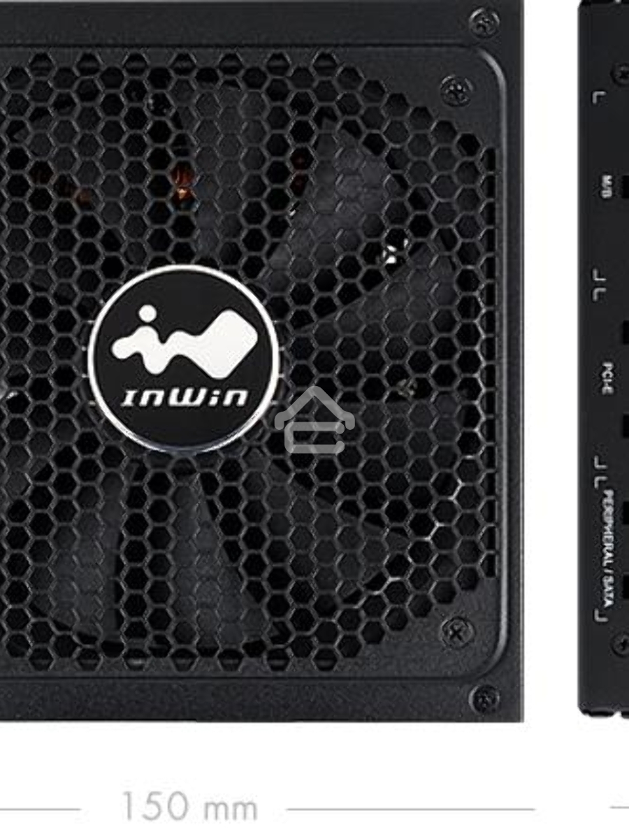 Блок питания Inwin / Powerman P85 IW-PS-P850W, 850Вт, 80PLUS Gold, 135Вт, модульный, черный