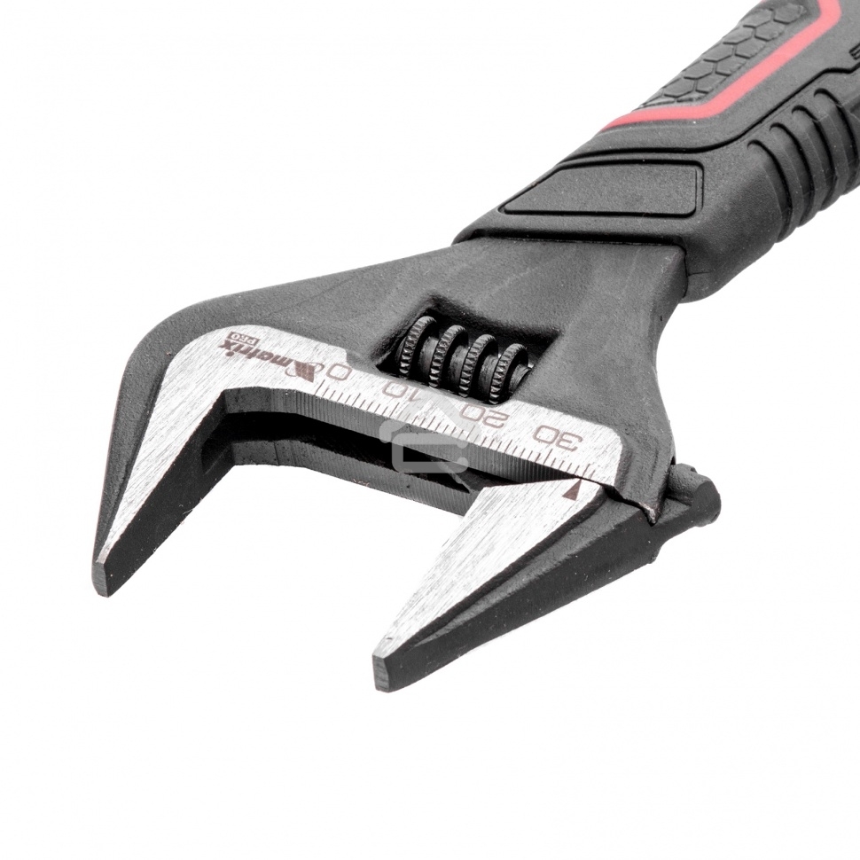 Ключ разводной Matrix, тонкие губки, фосфатированный, двухкомпонентная рукоятка, 250 мм, PRO