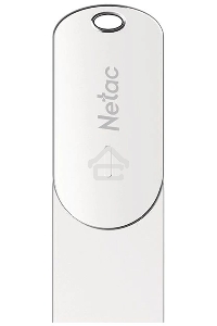 Флеш диск Netac U785 16Gb <NT03U785C-016G-30PN>, USB3.0+TypeC, металлическая