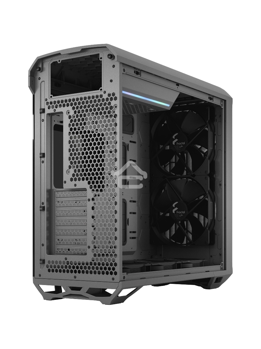 Корпус Fractal Design Torrent Gray TG Light Tint / E-ATX, TG, 2x3.5, 4x2.5, 7xPCI, 1xUSB-C, 2xUSB3.0 / 2x180mm, 3x140mm fans inc. / FD-C-TOR1A-02