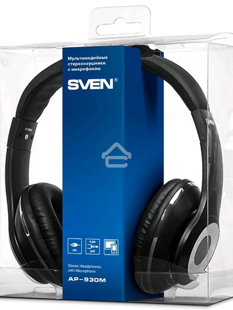 Наушники SVEN AP-930M черный 3 5 мм