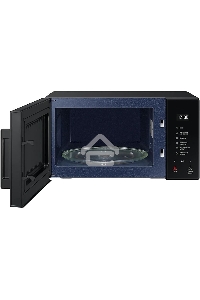 Микроволновая печь Samsung MS23T5018AK/BW черный, 23 л, 800 Вт, переключатели - сенсор