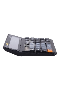 Калькулятор бухгалтерский Deli EM01120 черный 12-разр.