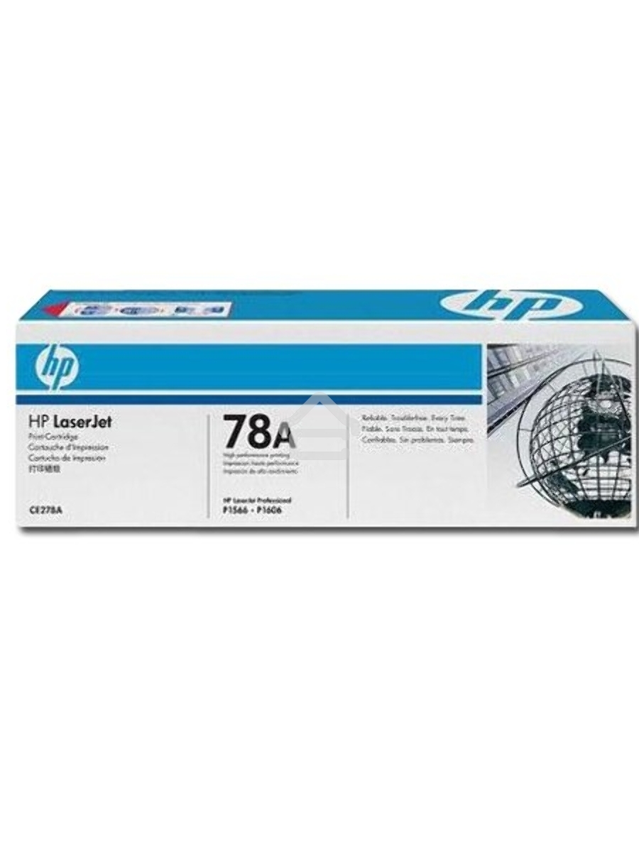 Картридж лазерный HP CE278A черный LJ P1566/P1606 (2100стр.)