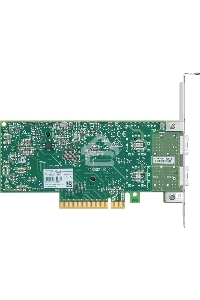 Сетевая карта ConnectX-4 Lx EN network interface card, 25GbE dual-port SFP28, PCIe3.0 x8, tall bracket, SR-IOV, TCP/UDP, MPLS, VxLAN, NVGRE, GENEVE, iSER, NFS RDMA, SMB Direct, ROHS R6