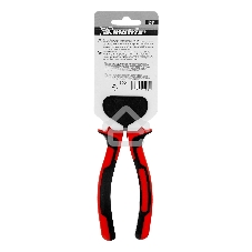 Плоскогубцы Matrix NICKEL, 180 мм, никелированные, двухкомпонентные рукоятки