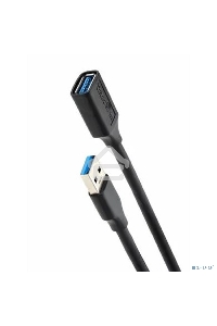 Кабель удлинительный USB3.0 Am-Af 5m Telecom черный (TUS708-5M)