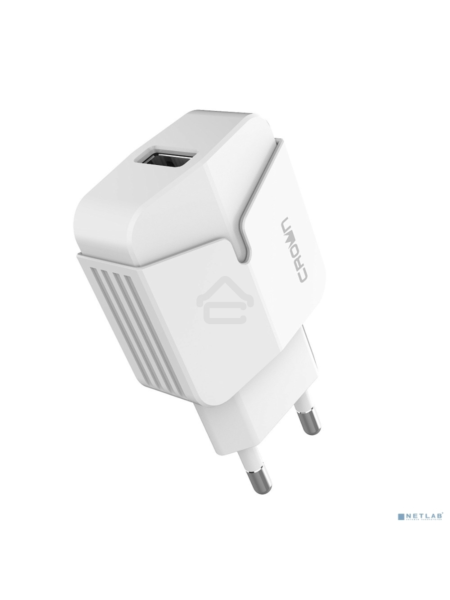 Сетевое универсальное зарядное устройство Crown Micro CMWC-3030F белый